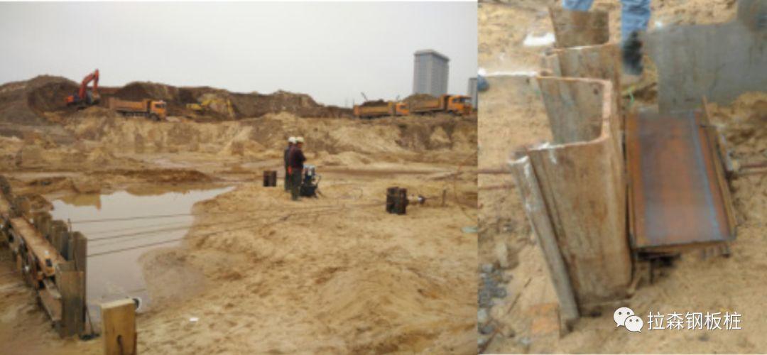 拉森钢板桩在南昌高富水砂砾层基坑工程设计中的应用