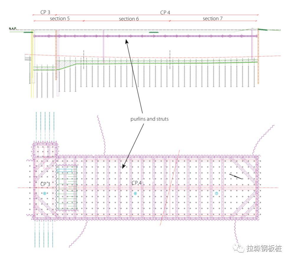 荷兰跨越公路的水道